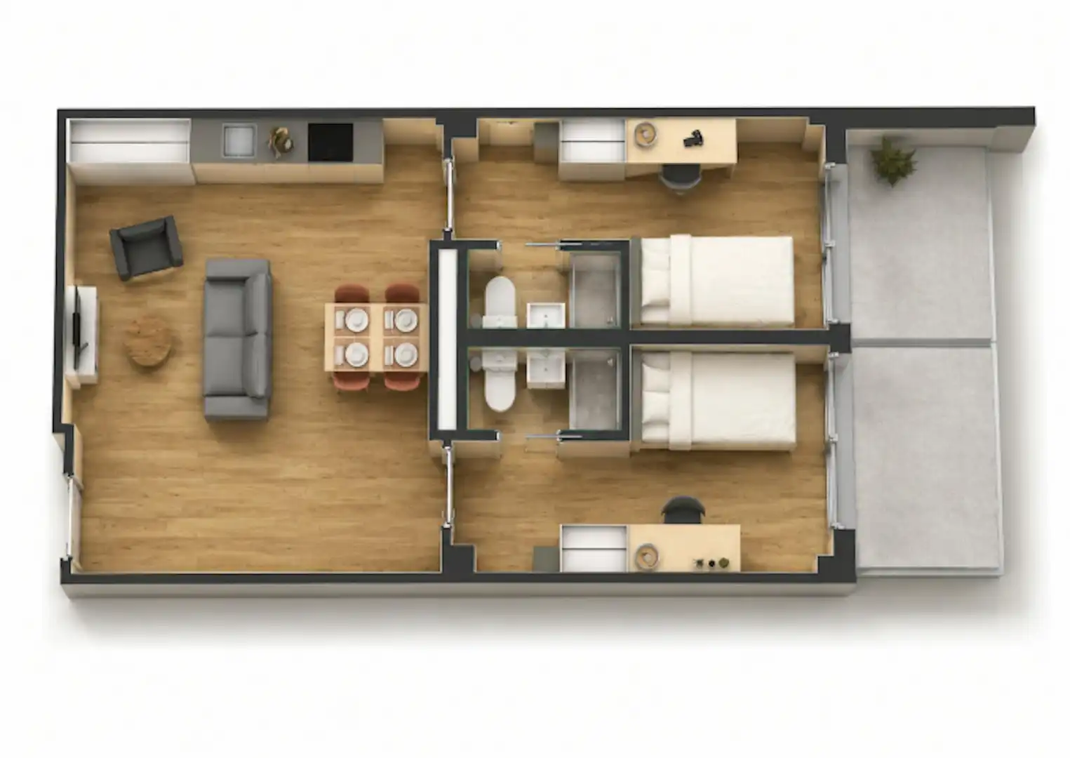 Flat for share in Sant Martí