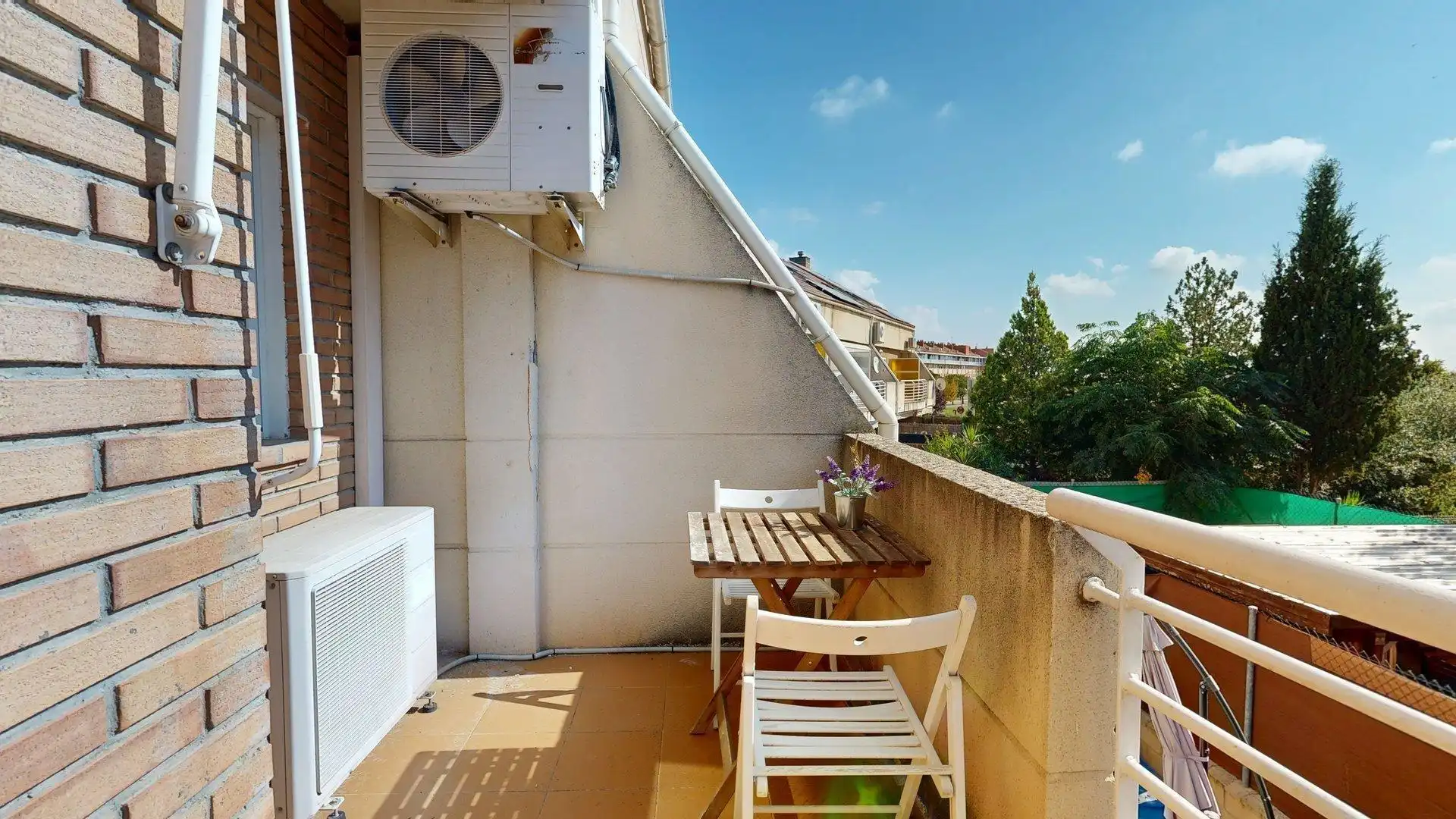 Terraza de Casa adosada en venta en Zaragoza con Calefacción, Jardín privado y Terraza