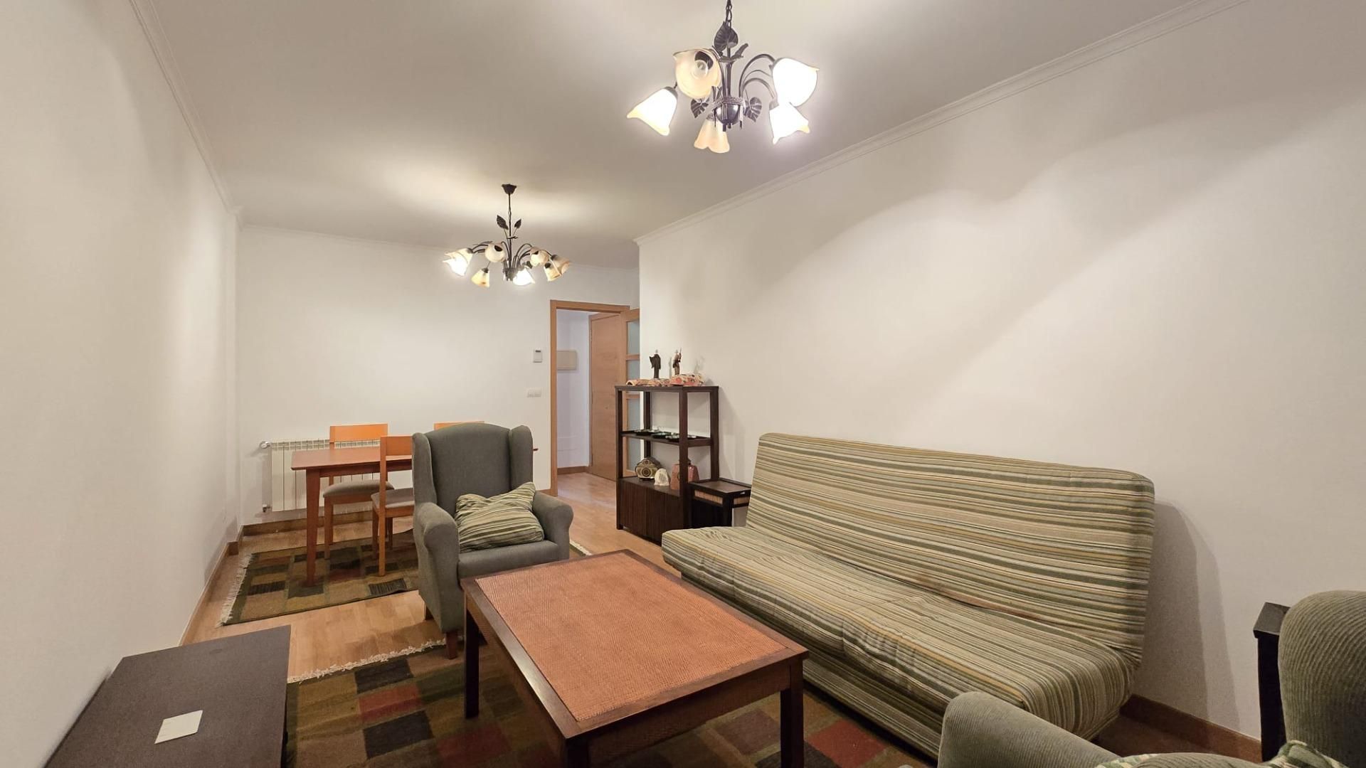 Living room of Flat for sale in Culleredo  with Heating, Parquet flooring and Storage room