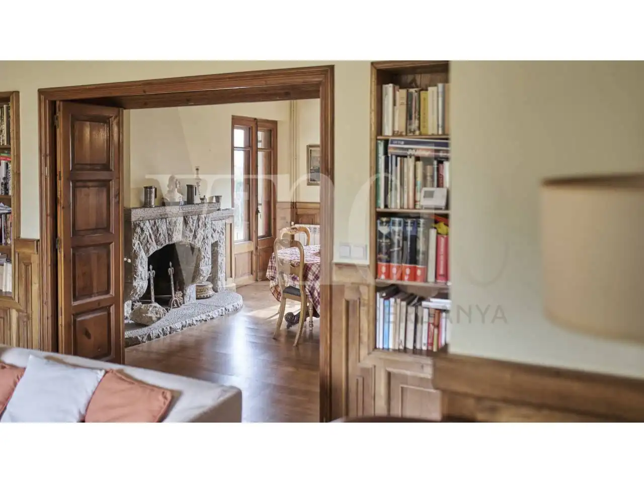 Living room of Houses for sale in Puigcerdà  with Heating, Private garden and Parquet flooring
