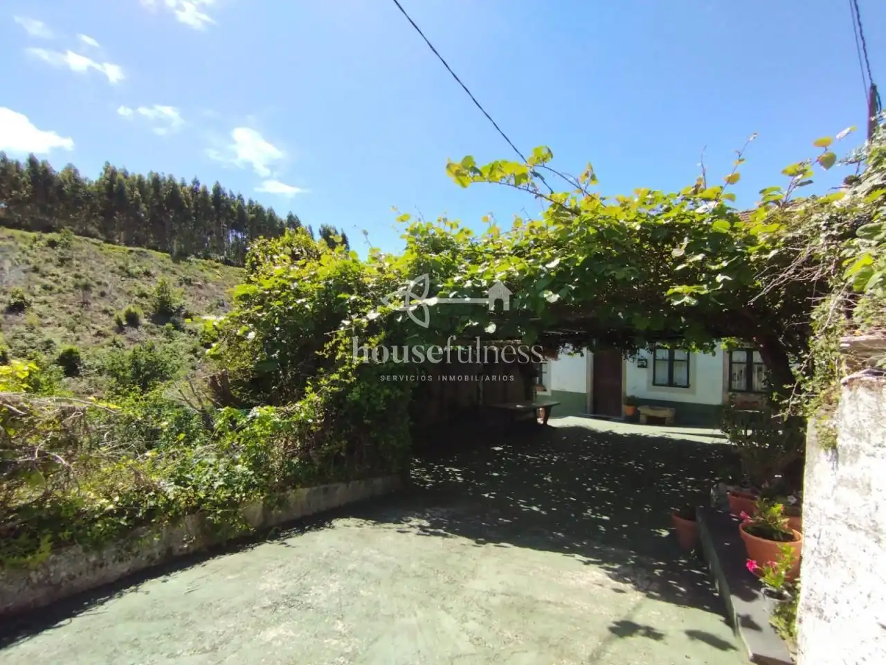 Vista exterior de Finca rústica en venda en Ferrol amb Calefacció, Jardí privat i Terrassa