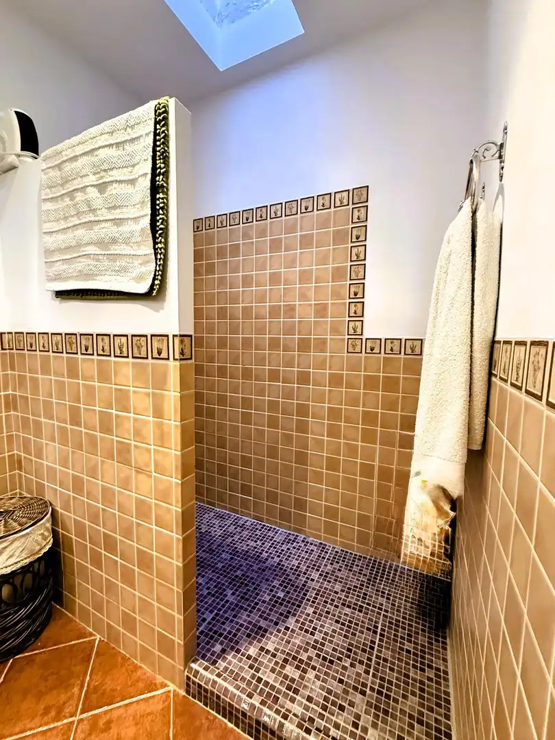 Bany de Casa o xalet en venda en La Rinconada amb Aire condicionat, Jardí privat i Piscina