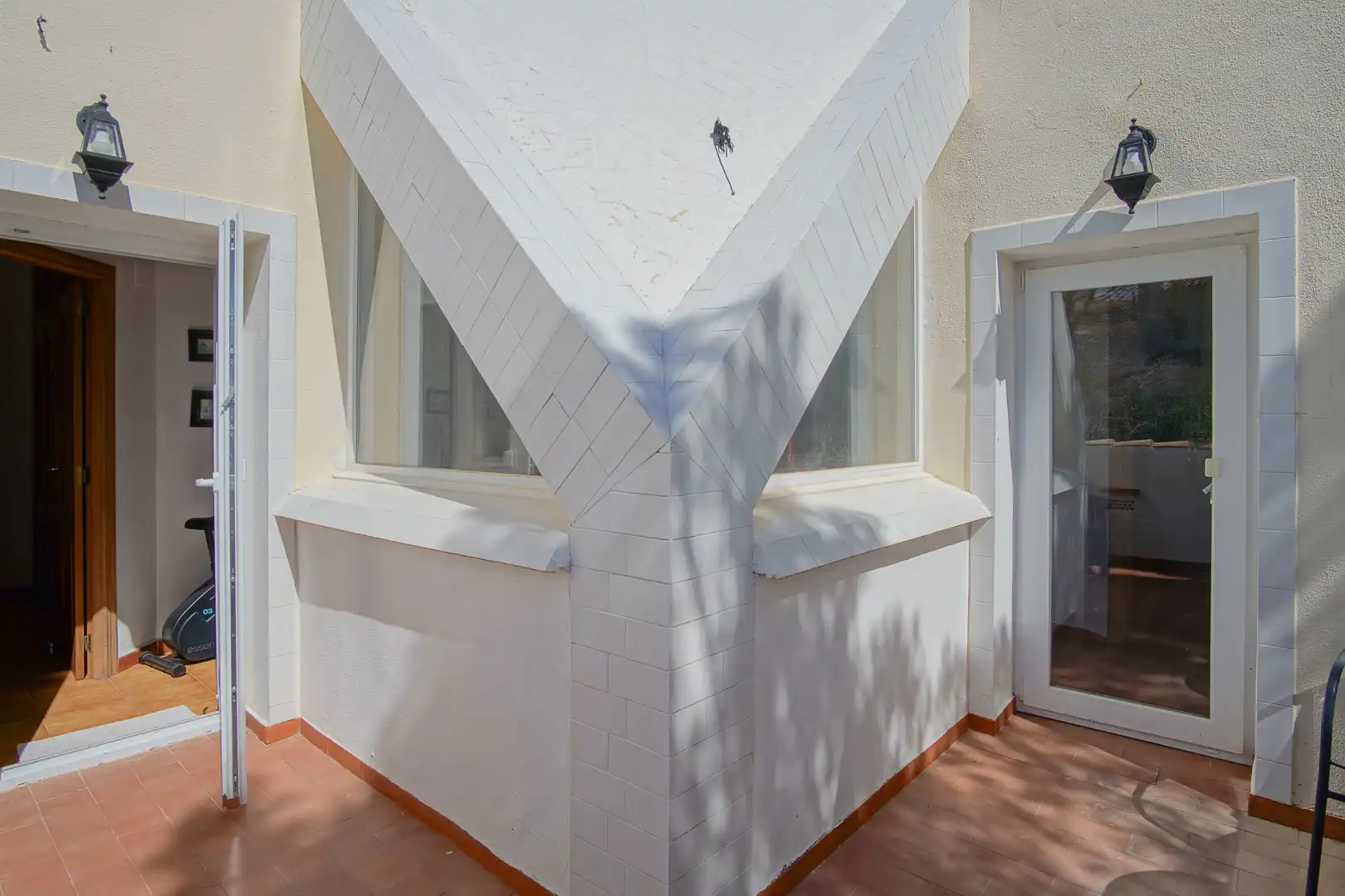 Balcony of Houses for sale in Altea  with Private garden, Terrace and Balcony