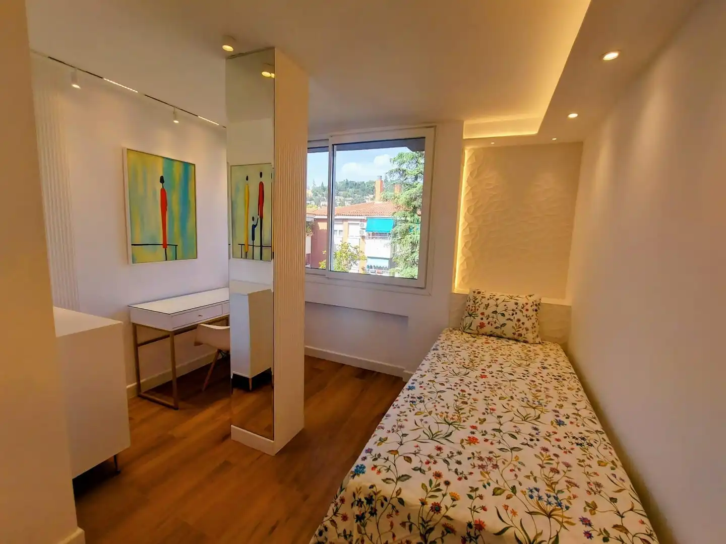 Schlafzimmer von Wohnung zur Miete in Granada mit Klimaanlage, Heizung und Möbliert