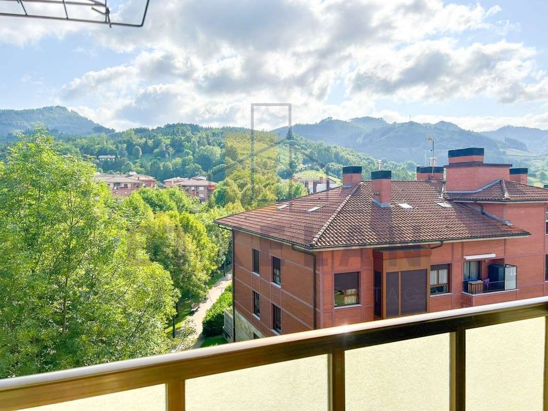 Vista exterior de Pis en venda en Elorrio amb Calefacció, Terrassa i Traster