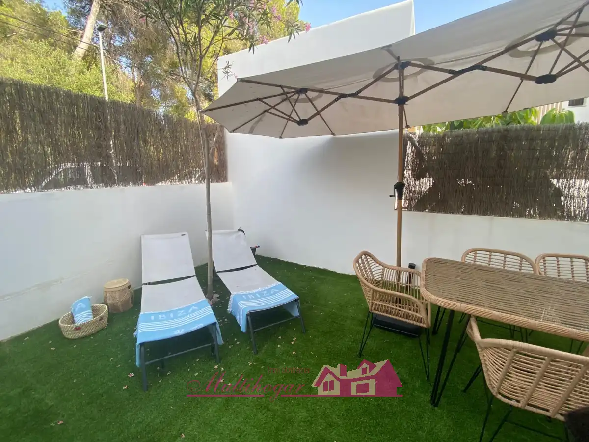 Jardín de Planta baja en venta en Sant Antoni de Portmany con Aire acondicionado, Calefacción y Jardín privado