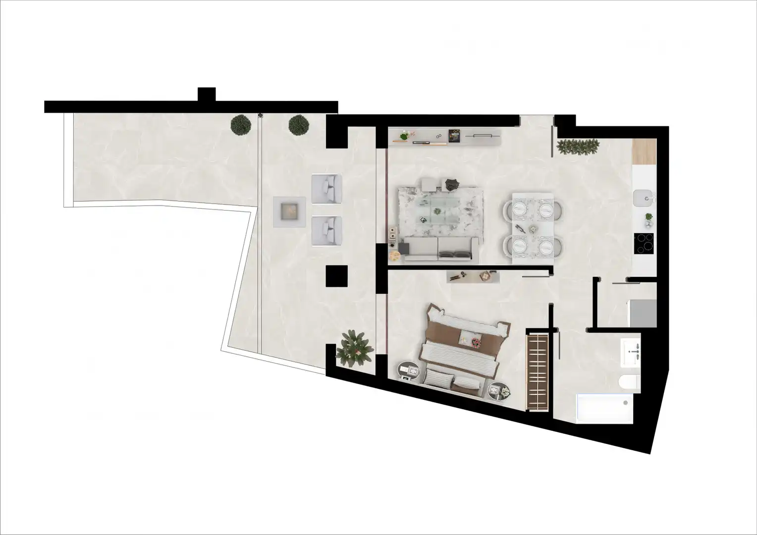 Apartament amb terrassa en venda a Benahavís pueblo, imagen 23