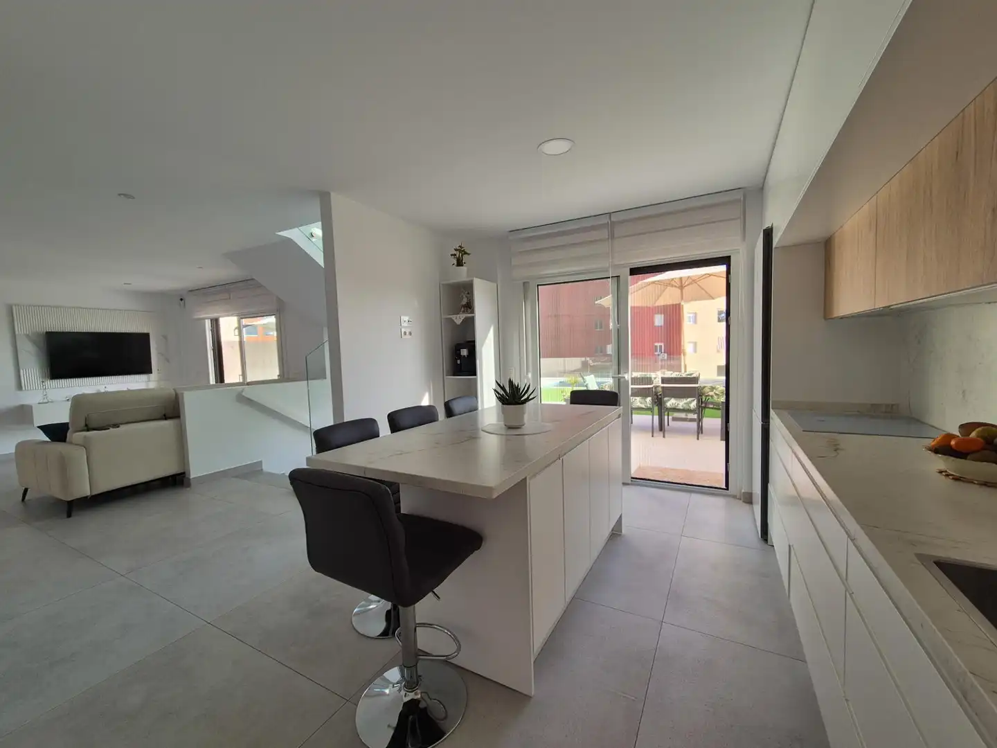 Cocina de Casa adosada en venta en El Ejido con Aire acondicionado, Jardín privado y Terraza