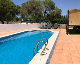 Schwimmbecken von Haus oder Chalet miete in El Portil mit Terrasse, Schwimmbad und Balkon