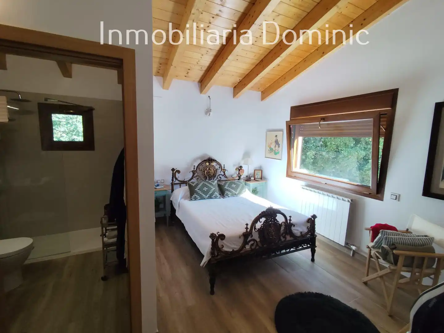 Dormitori de Casa o xalet en venda en Caldes de Malavella amb Calefacció, Jardí privat i Terrassa