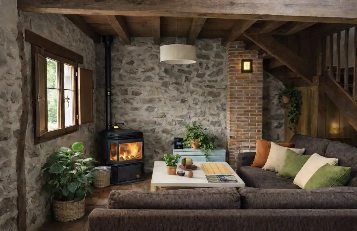 Sala de estar de Casa o chalet en venta en Turégano con Calefacción