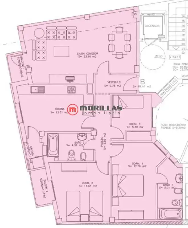 Wohnung mit Terrasse zum Verkauf in Avenida ALMERIA, imagen 3