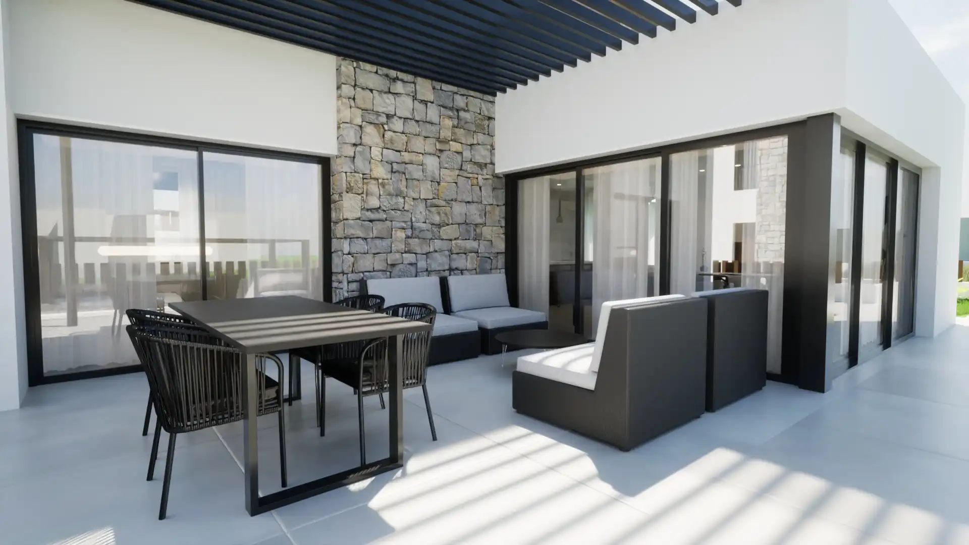 Neubau-Villa mit Terrasse zum Verkauf in Camí Pou de la Muntanya 21, imagen 12