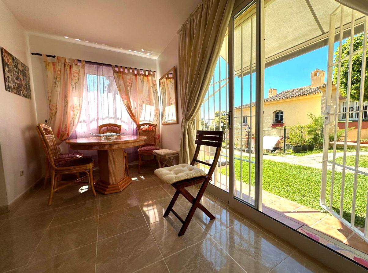 Jardí de Casa o xalet en venda en Mijas amb Aire condicionat, Terrassa i Moblat