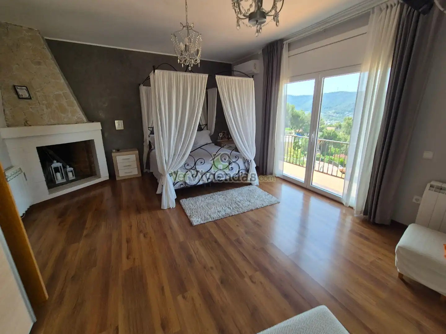 Habitación de Casa o chalet en venta en Olesa de Bonesvalls con Aire acondicionado, Calefacción y Jardín privado