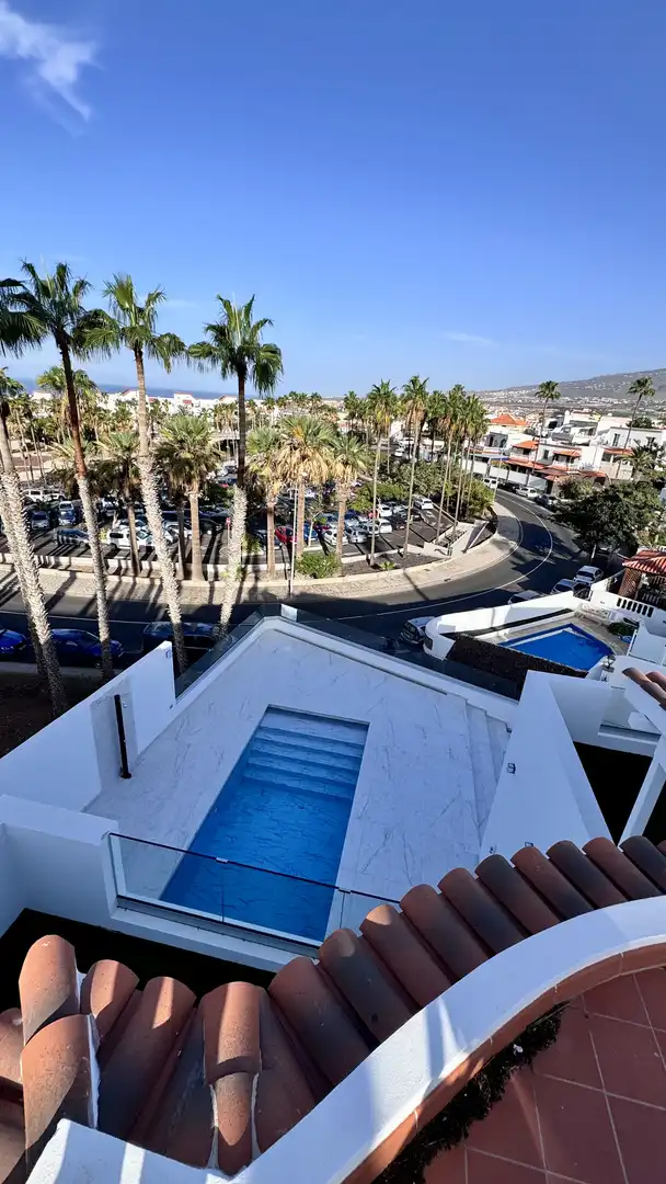 Vista exterior de Casa o chalet en venta en Adeje con Aire acondicionado, Jardín privado y Terraza