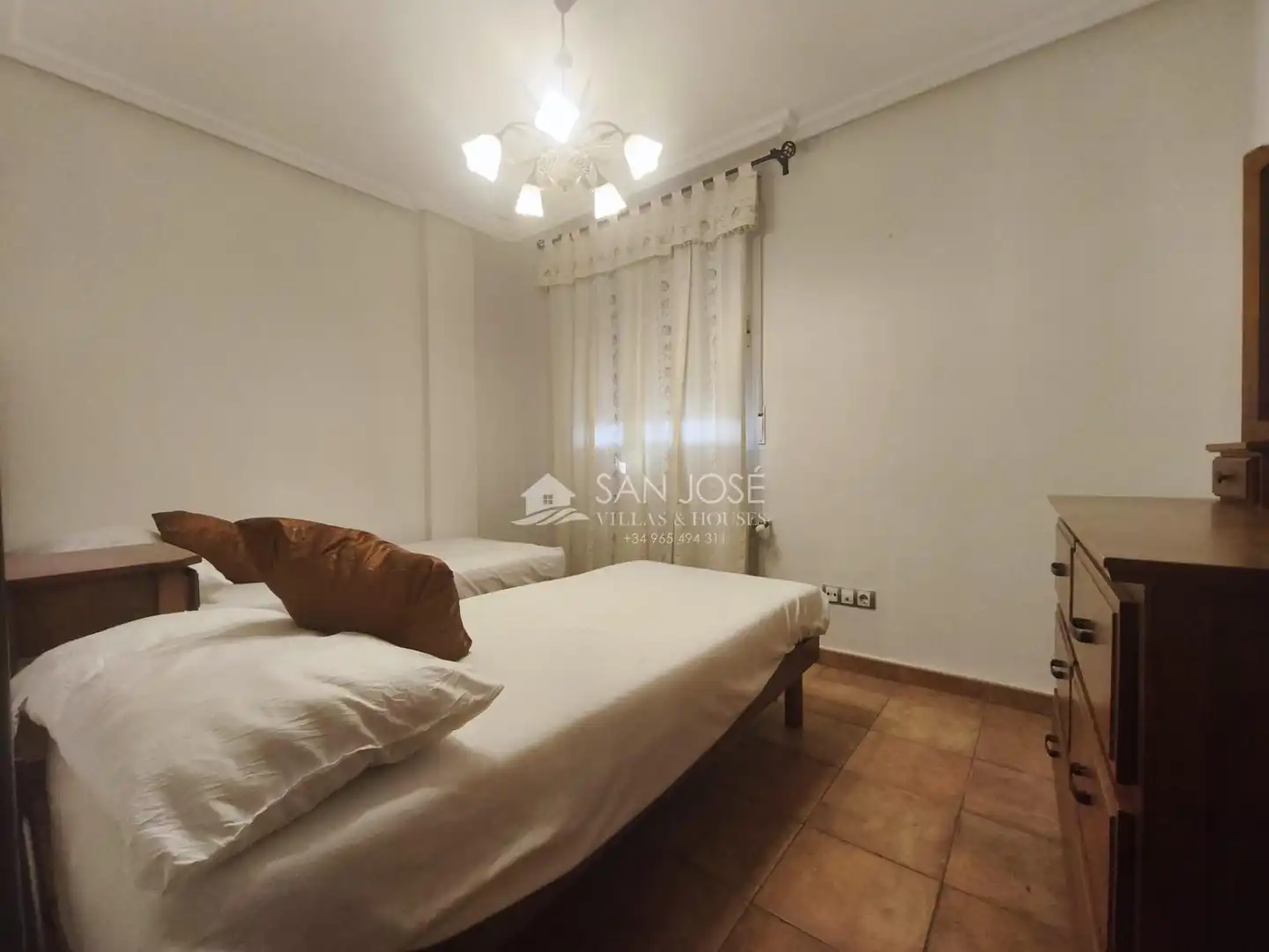 Bedroom of Houses for rent in Aspe  with Air Conditioner, Heating and Terrace