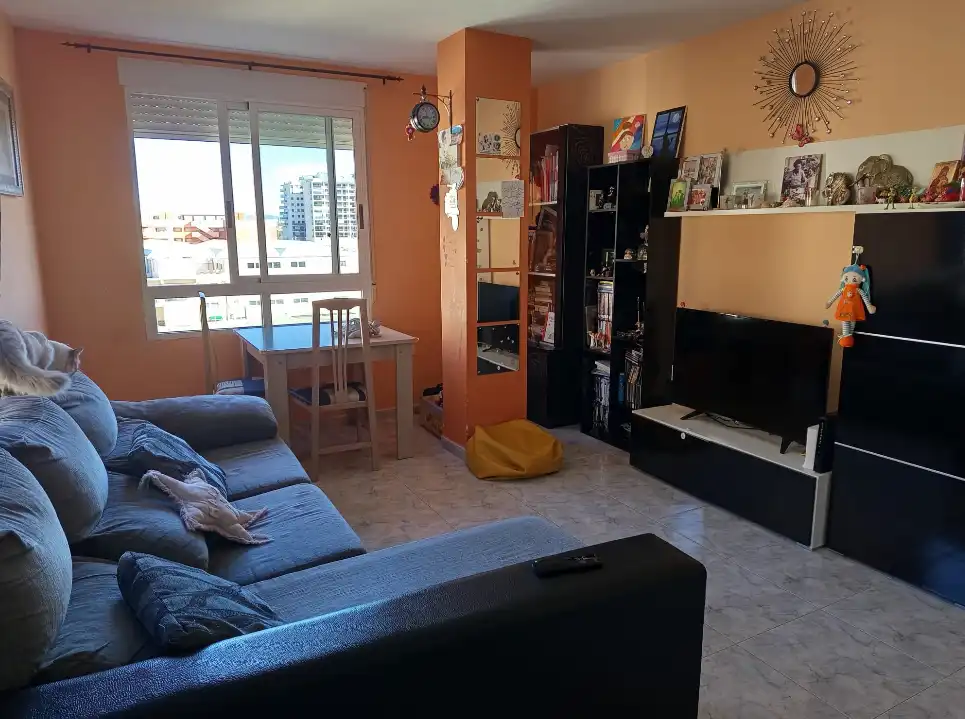 Sala d'estar de Dúplex en venda en Oropesa del Mar / Orpesa amb Aire condicionat, Terrassa i Balcó