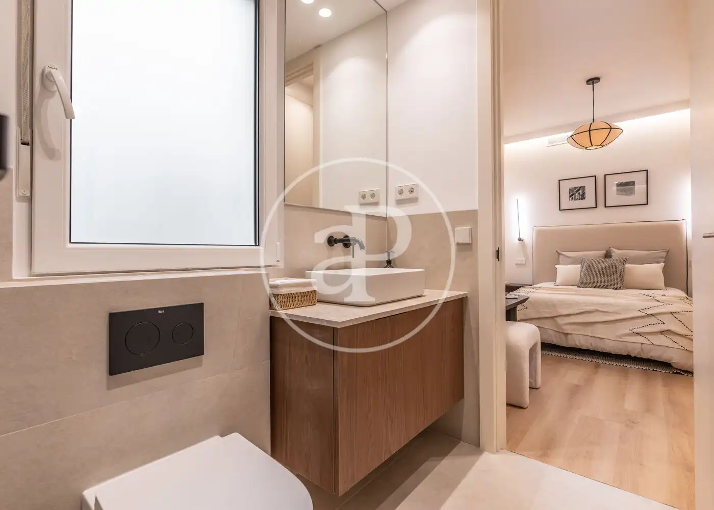 Bathroom of Flat for sale in Madrid  with Heating and Furnished