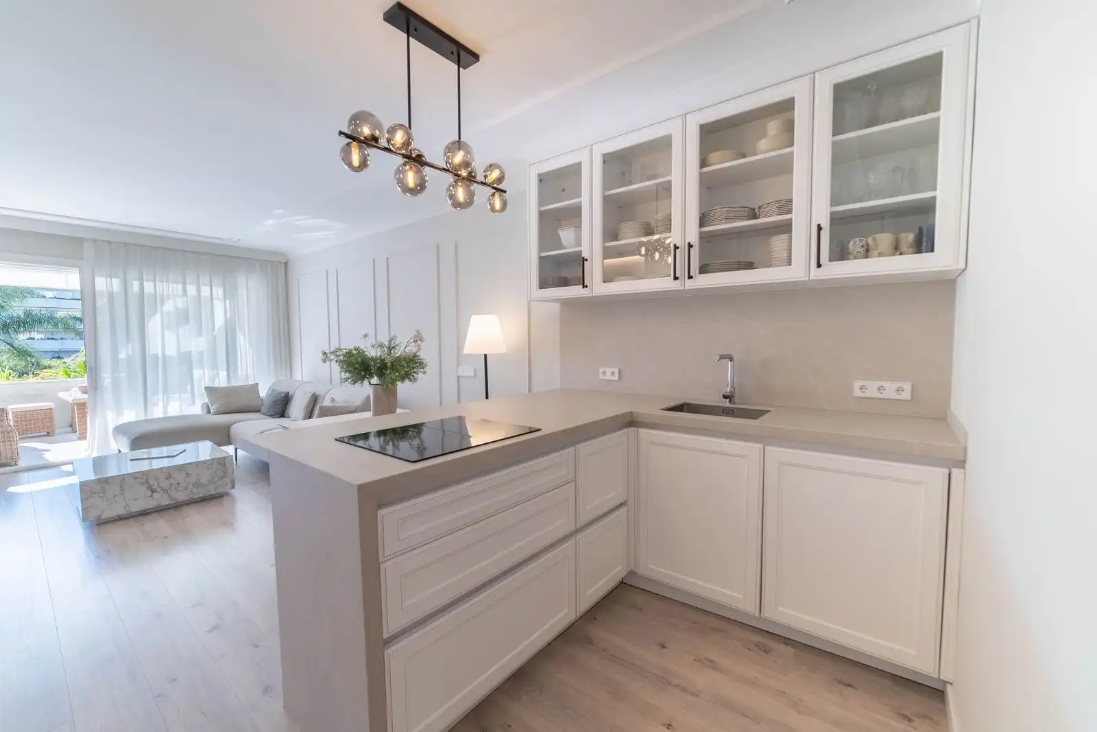 Cocina de Piso en venta en Marbella con Aire acondicionado, Terraza y Trastero