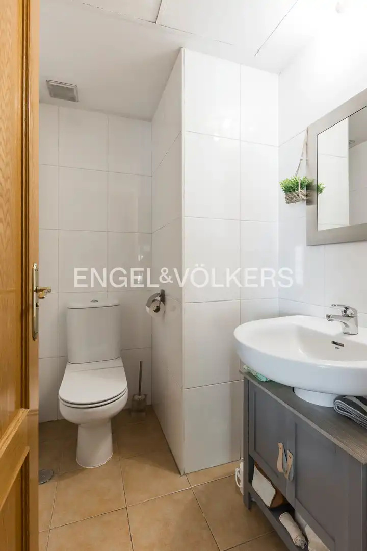 Baño de Casa o chalet en venta en Getafe con Aire acondicionado, Calefacción y Jardín privado