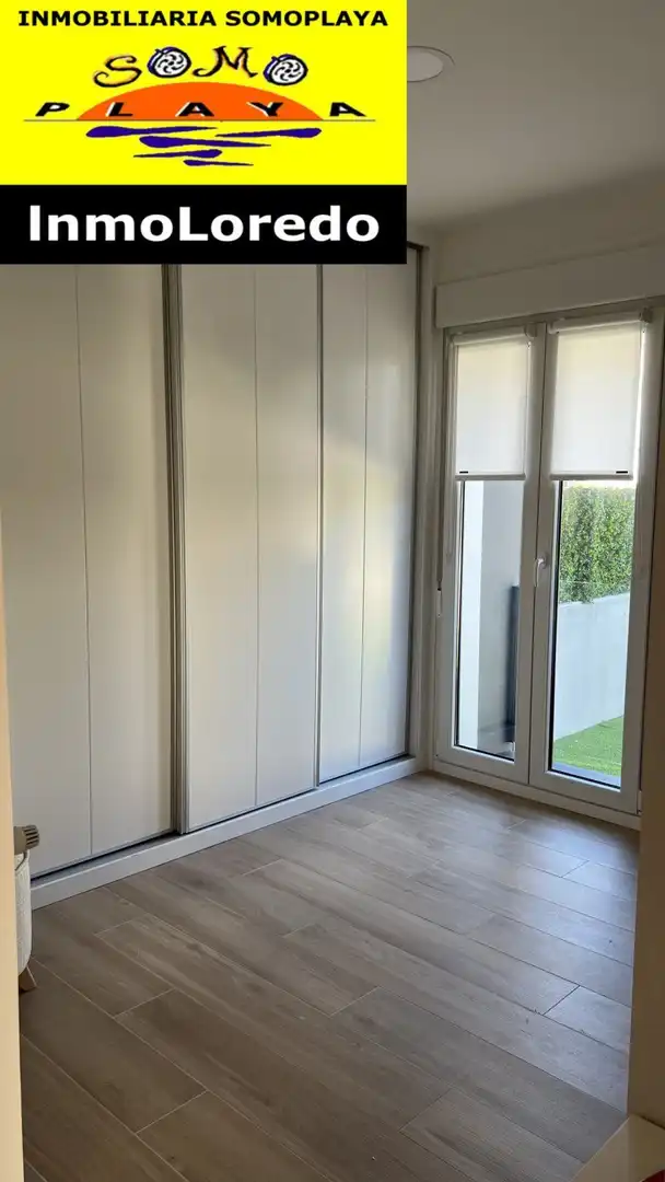 Schlafzimmer von Wohnung zum Verkauf in Ribamontán al Mar mit Heizung, Privatgarten und Abstellraum