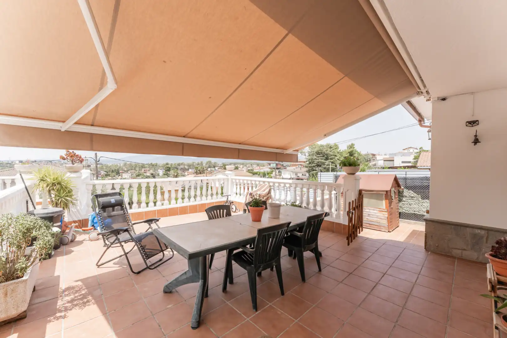 Terrassa de Casa o xalet en venda en Lliçà d'Amunt amb Calefacció, Jardí privat i Terrassa