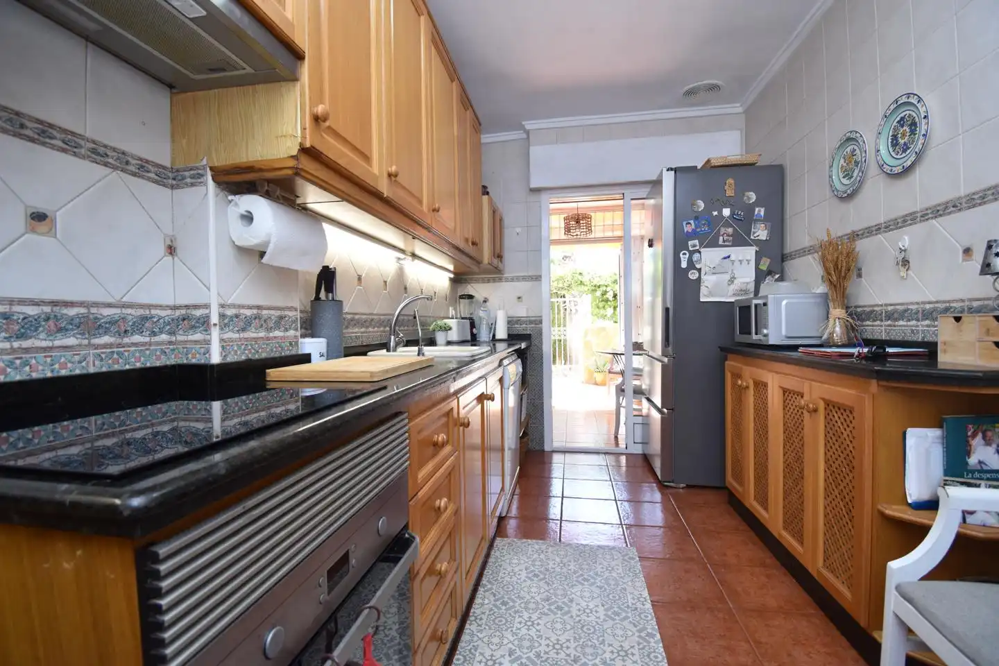 Cocina de Casa o chalet en venta en Santa Pola con Aire acondicionado, Jardín privado y Piscina