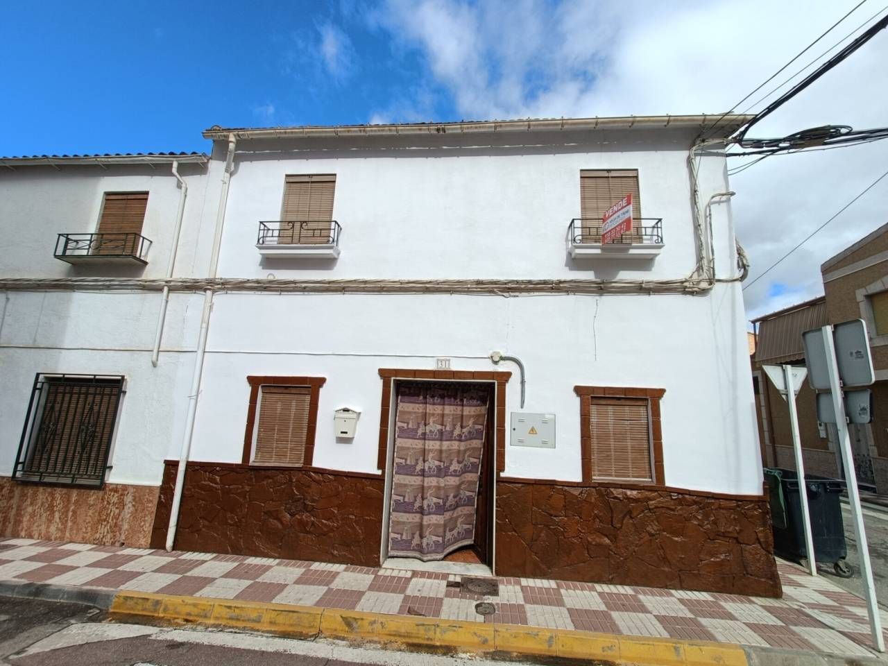Exterior view of House or chalet for sale in Huétor Tájar  with Air Conditioner, Terrace and Furnished