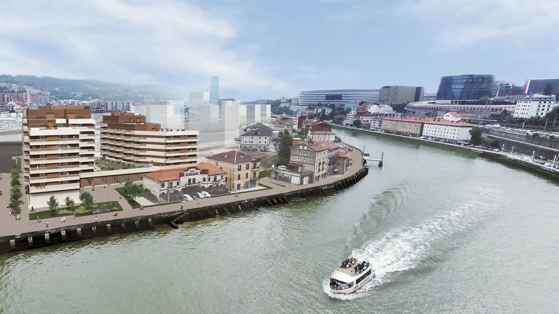   Paraje Sur Isla de Zorrozaurre, San Pedro de Deusto - La Ribera