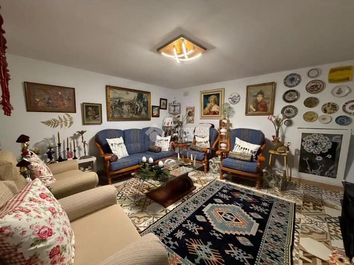 Sala de estar de Casa adosada en venta en Ainzón, Zaragoza