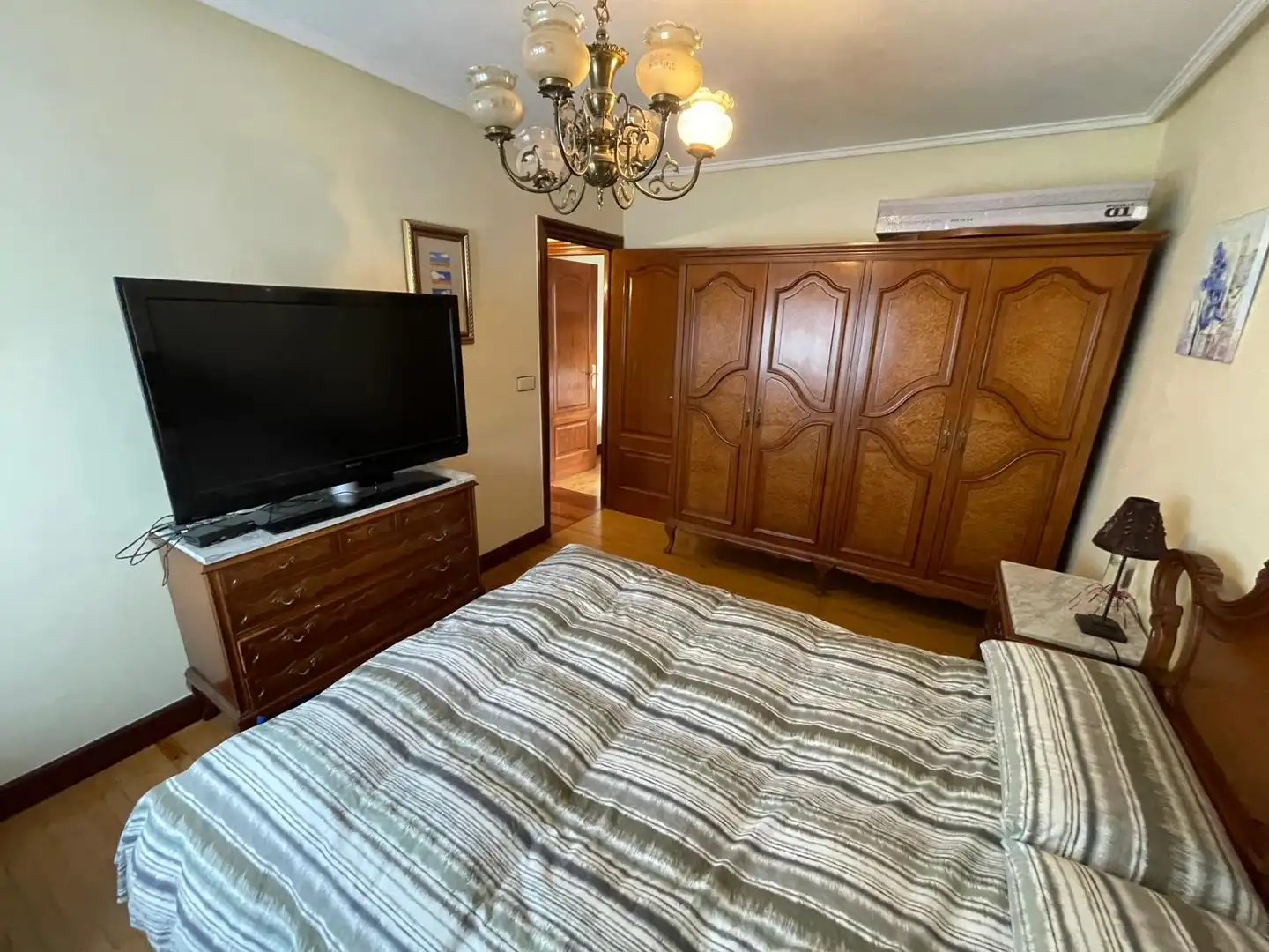 Bedroom of Flat for sale in Barakaldo   with Heating, Parquet flooring and Terrace
