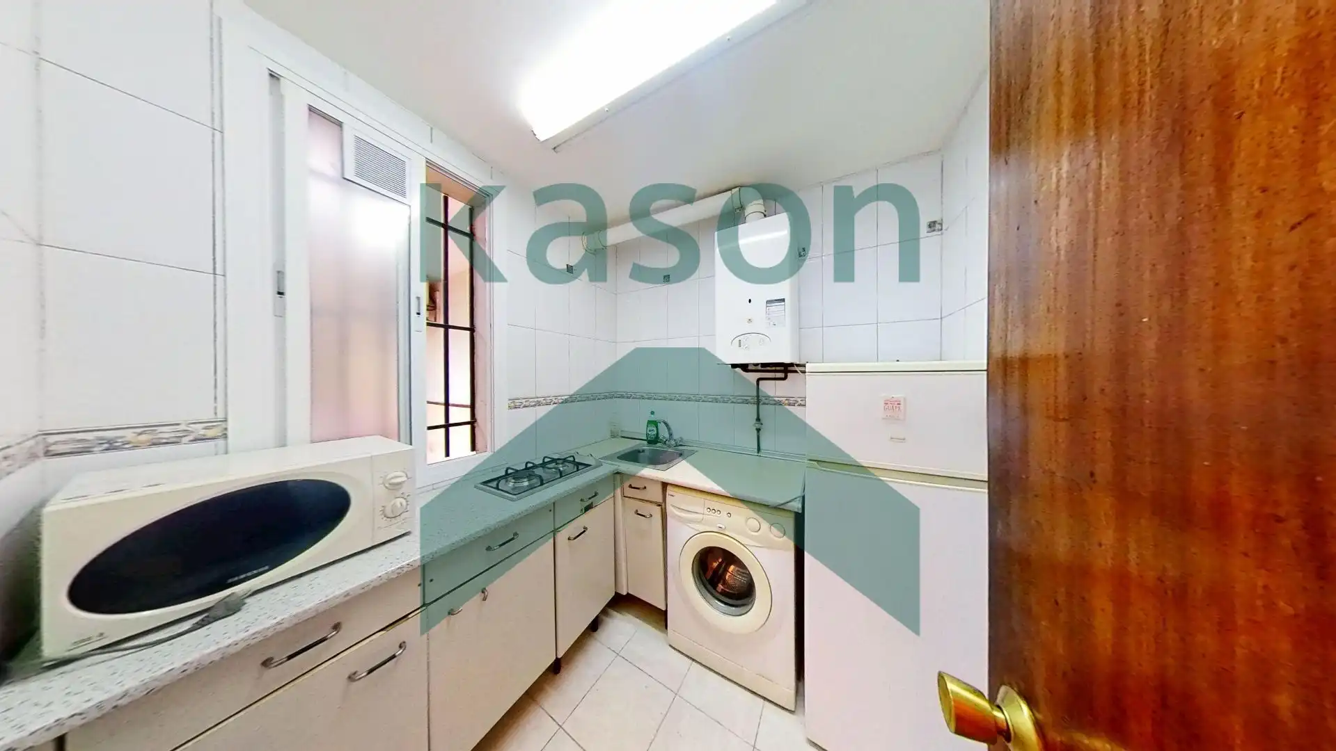 Kitchen of Flat for sale in Madrid  with Heating