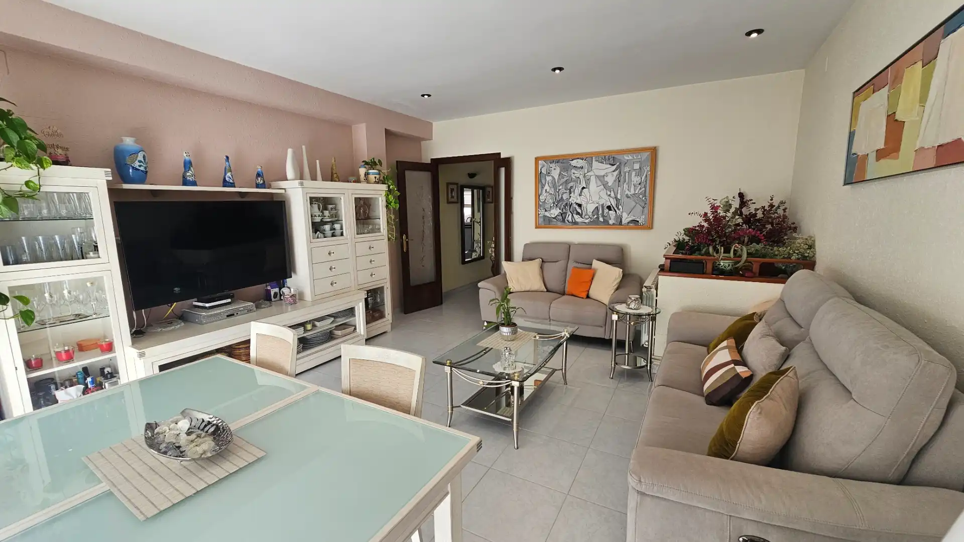 Sala de estar de Casa o chalet en venta en Sabadell con Aire acondicionado, Calefacción y Terraza