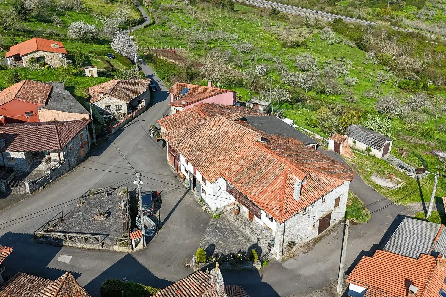 Vista exterior de Casa adosada en venda en Villaviciosa