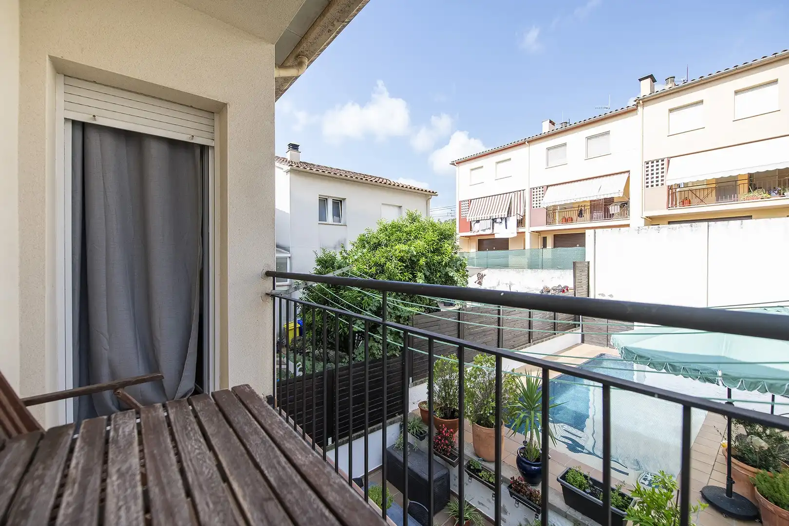 Terraza de Casa adosada en venta en Sant Julià de Ramis con Aire acondicionado, Calefacción y Terraza