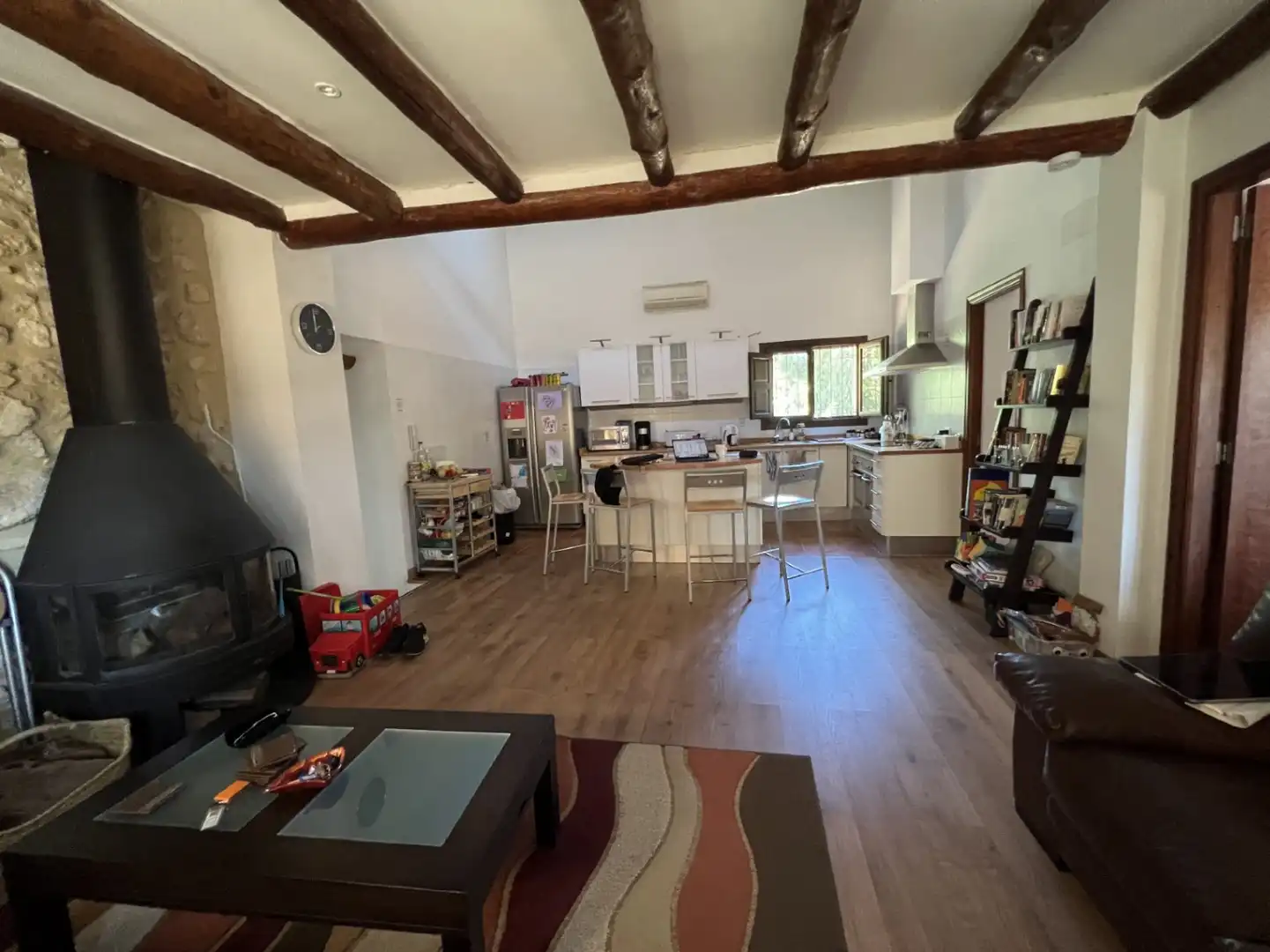 Cocina de Finca rústica en venta en Ibi con Aire acondicionado, Jardín privado y Trastero