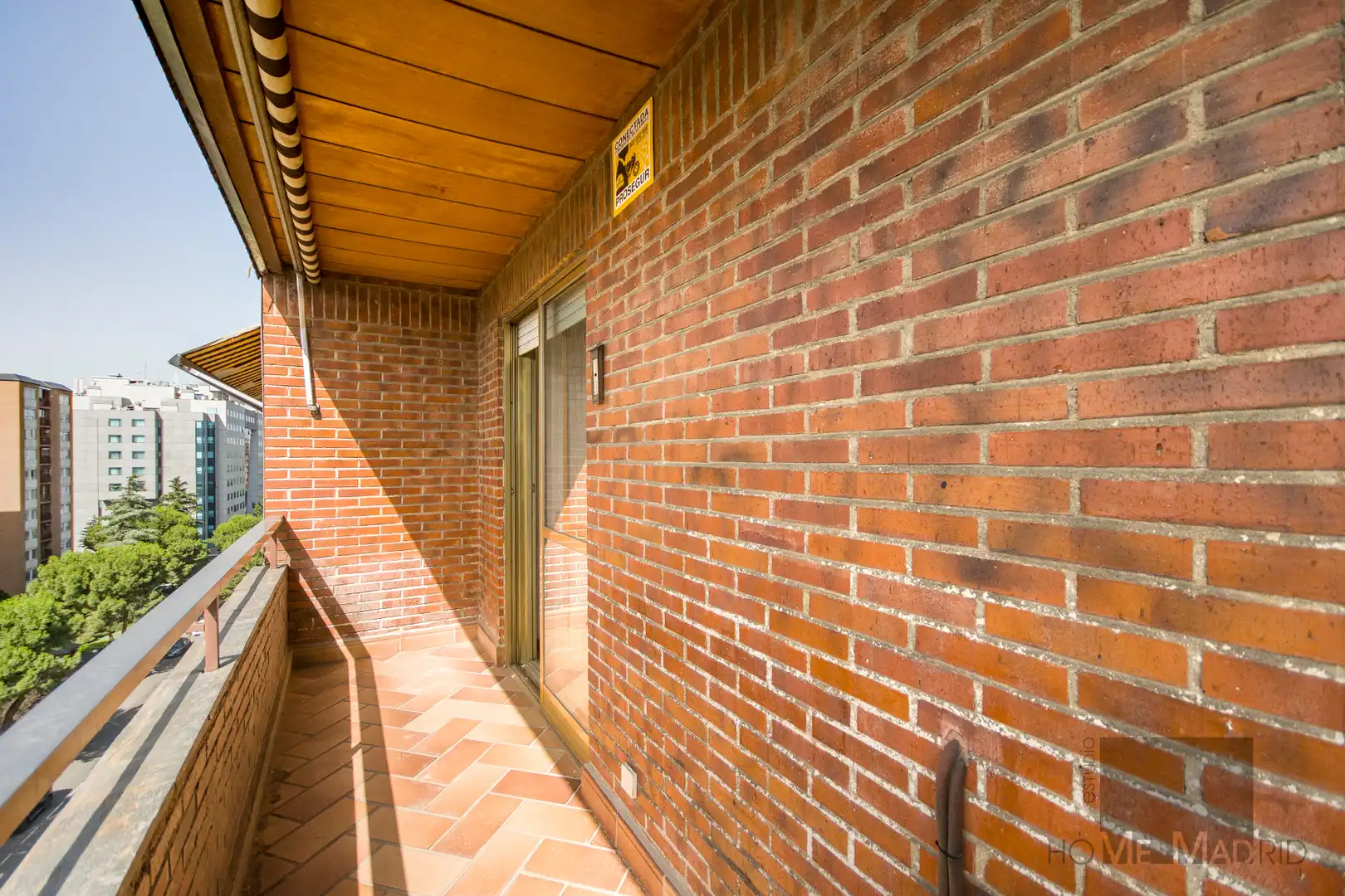 Balcony of Attic for sale in Madrid  with Air Conditioner, Heating and Terrace