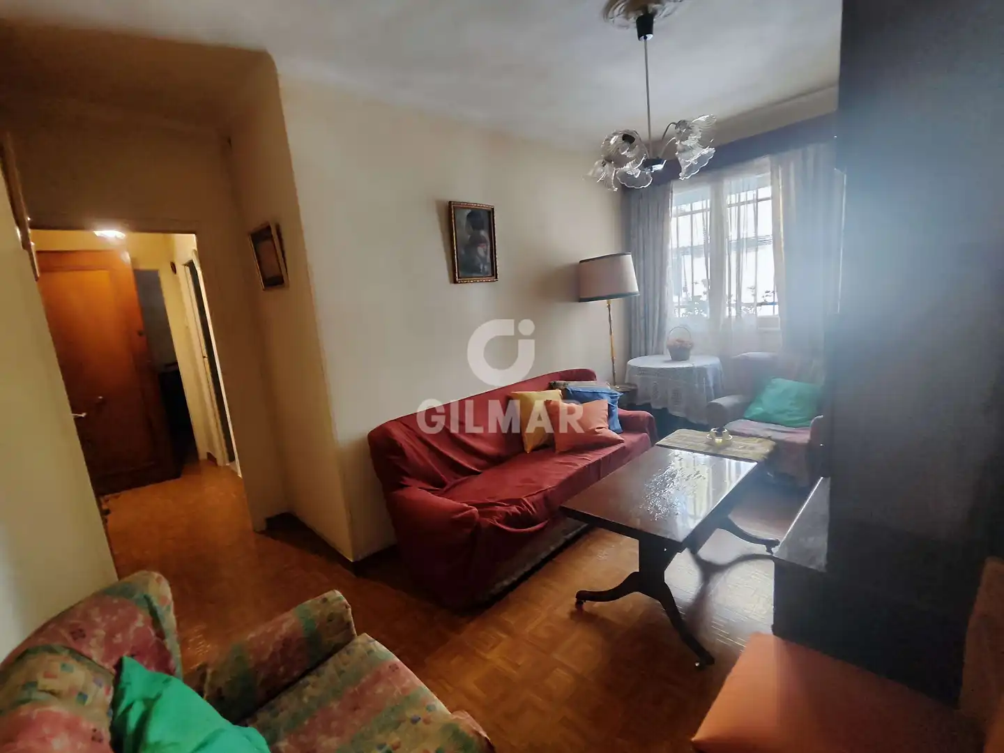 Sala de estar de Piso en venta en  Madrid Capital