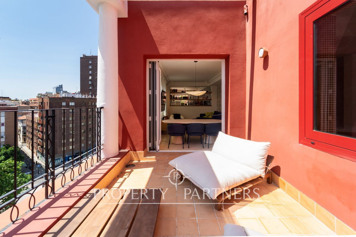 Terrace of Attic for sale in  Madrid Capital  with Air Conditioner, Heating and Terrace