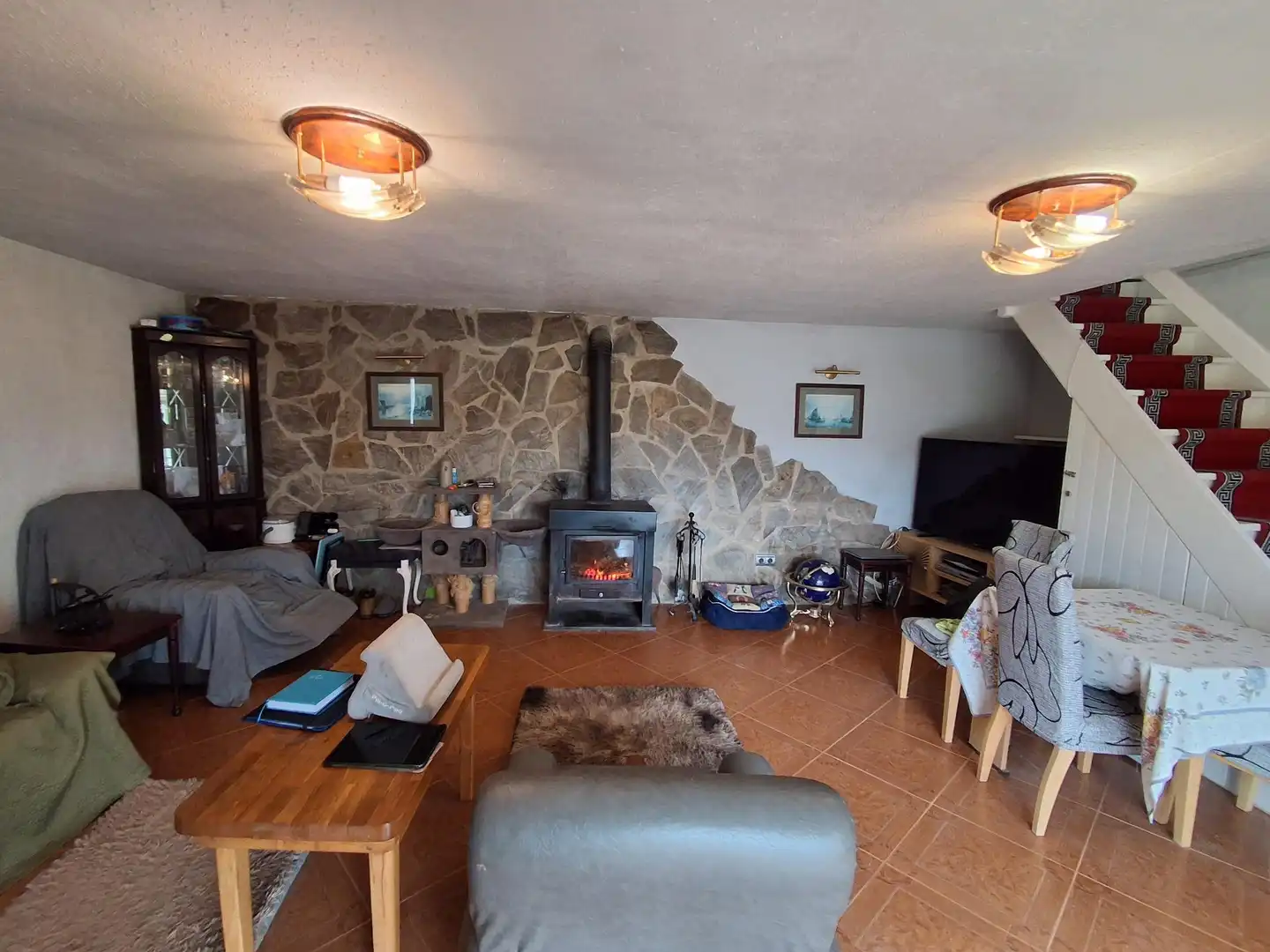 Sala de estar de Casa o chalet en venta en Riba-roja d'Ebre