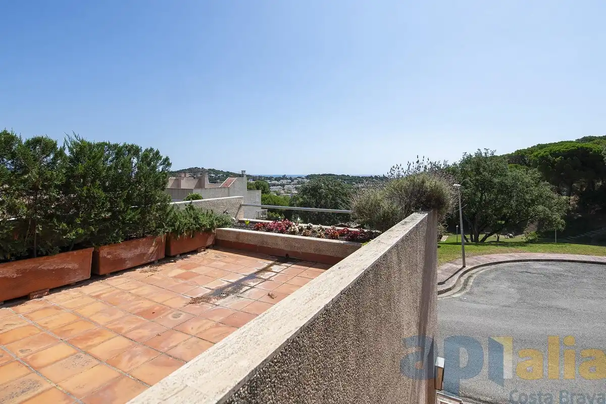 Terraza de Casa adosada en venta en Sant Feliu de Guíxols con Calefacción, Jardín privado y Terraza