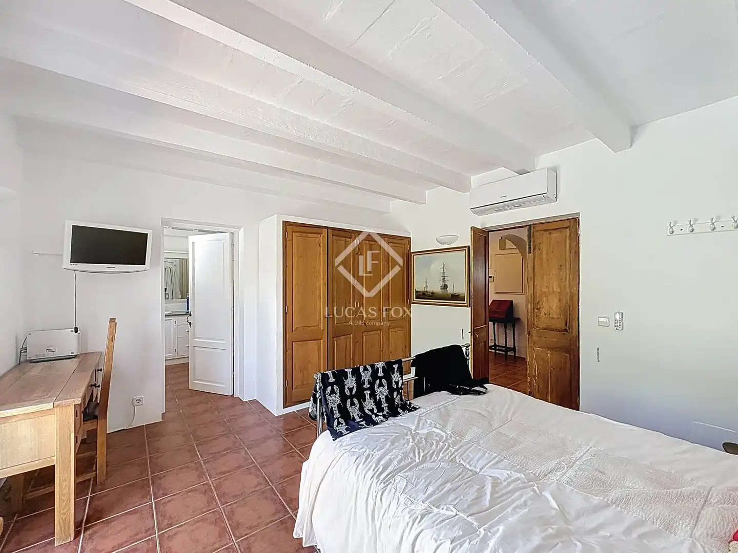 Habitación de Finca rústica en venta en Es Castell con Aire acondicionado, Calefacción y Jardín privado