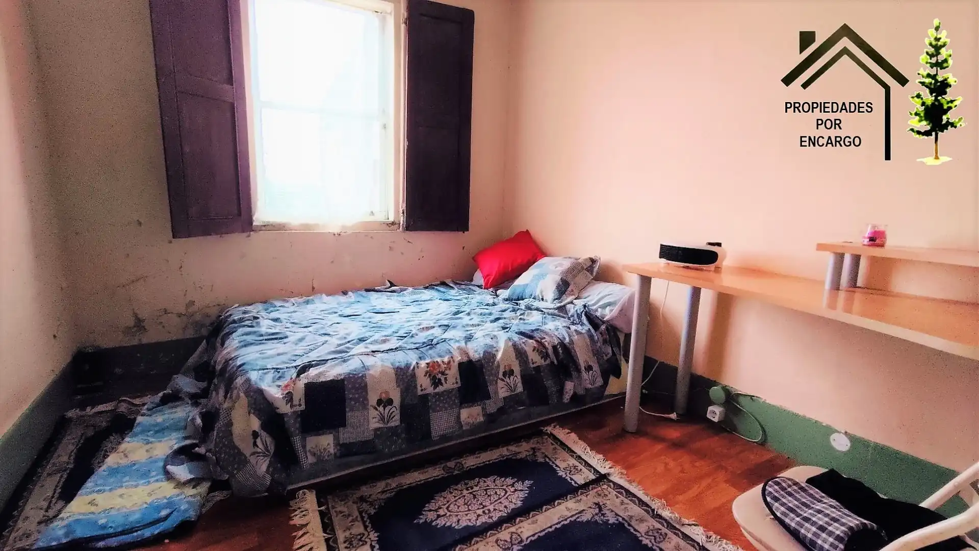 Habitación de Casa adosada en venta en Moaña con Jardín privado