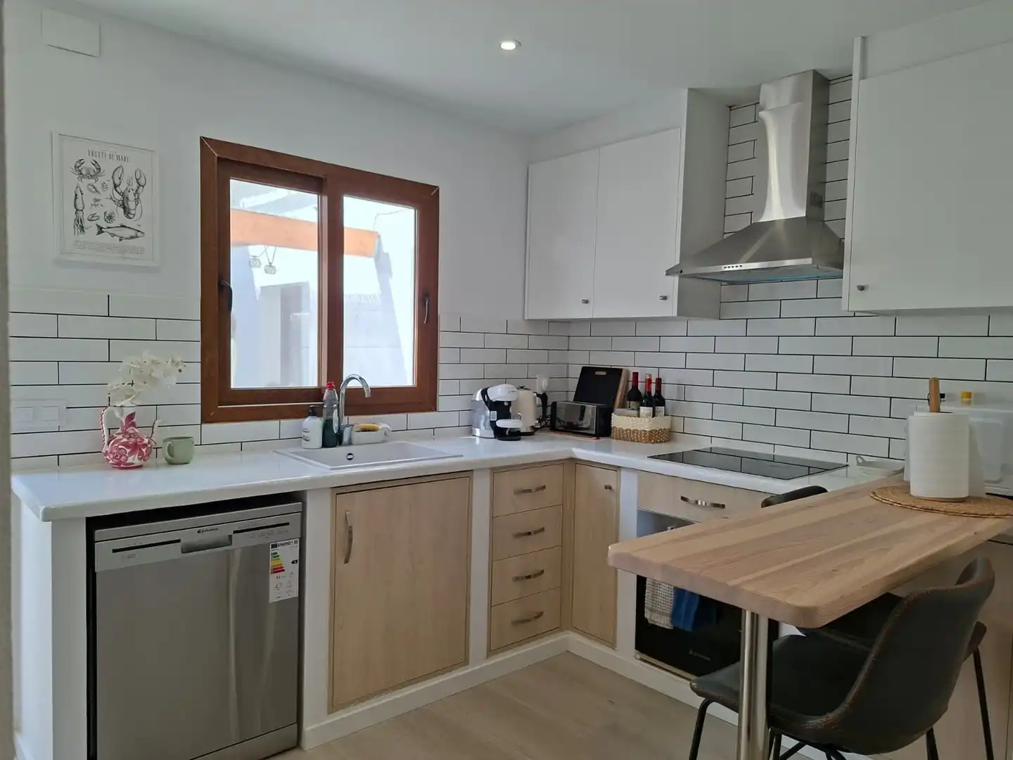 Cocina de Casa adosada en venta en Dénia con Calefacción