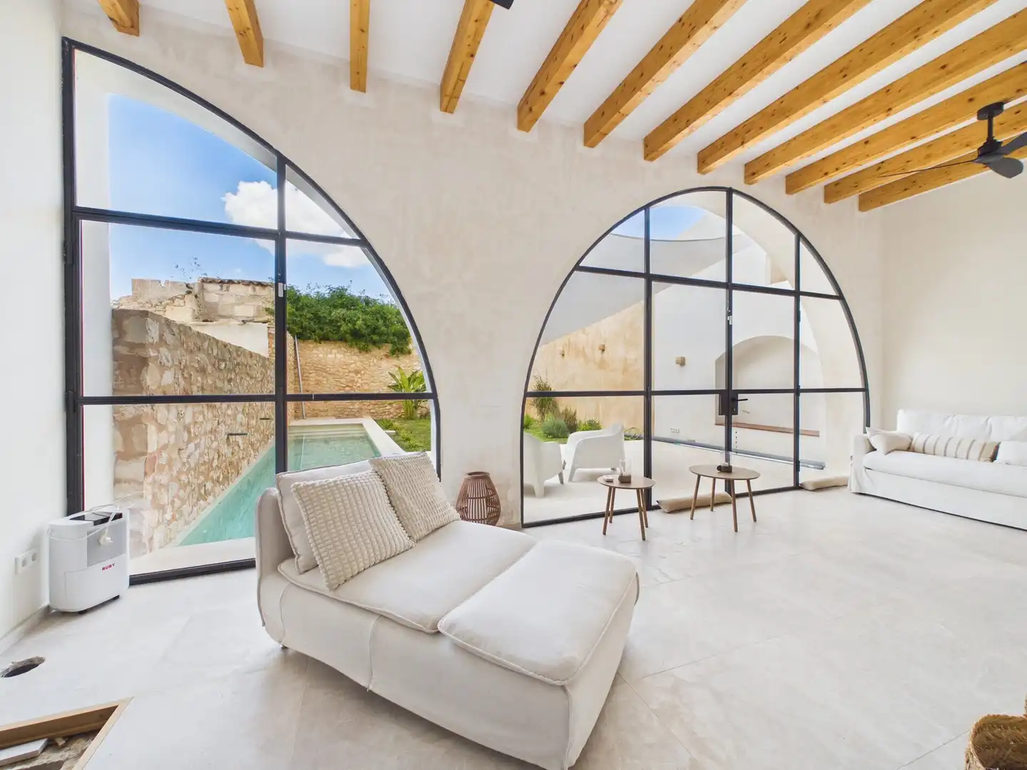 Living room of Houses for rent in Felanitx  with Air Conditioner, Heating and Terrace