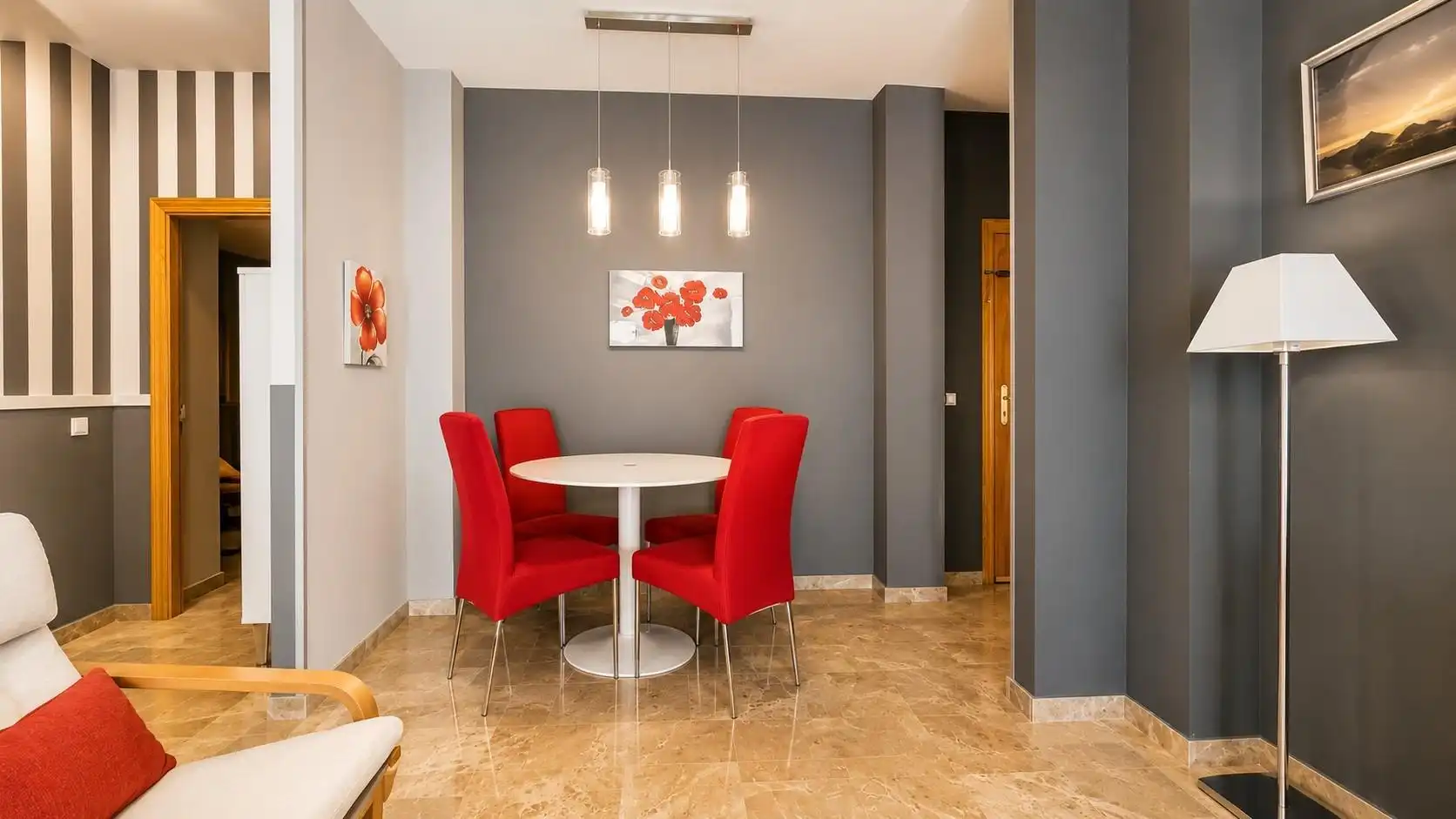 Dining room of Flat for sale in Málaga  with Air Conditioner, Storage room and Balcony
