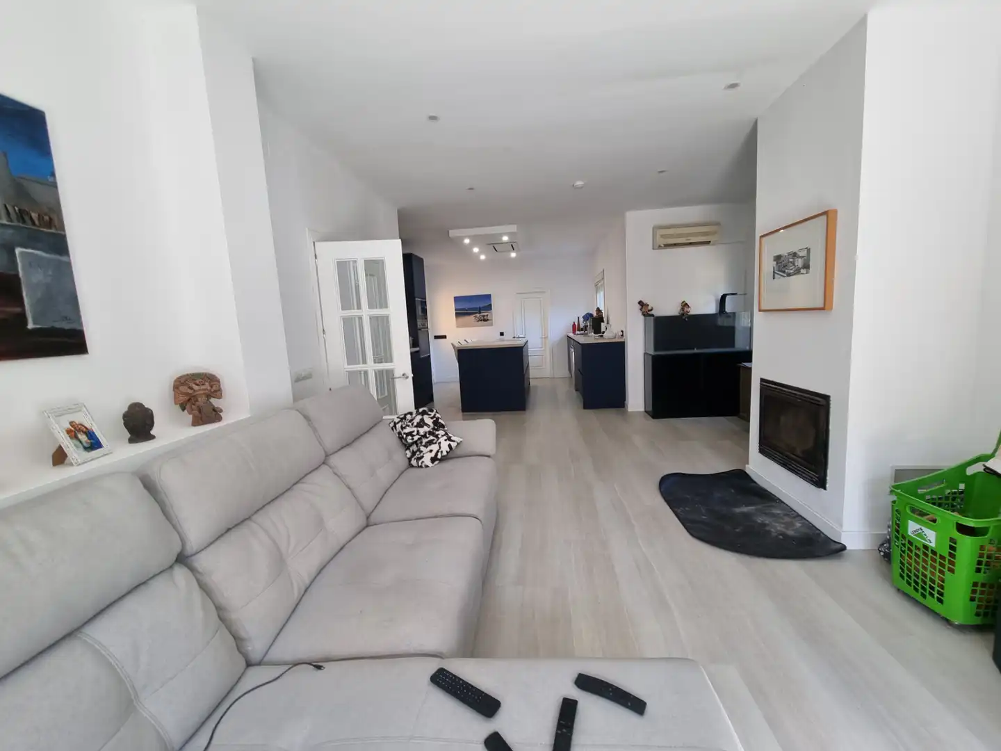 Sala d'estar de Casa o xalet de lloguer en El Puerto de Santa María amb Aire condicionat, Calefacció i Jardí privat