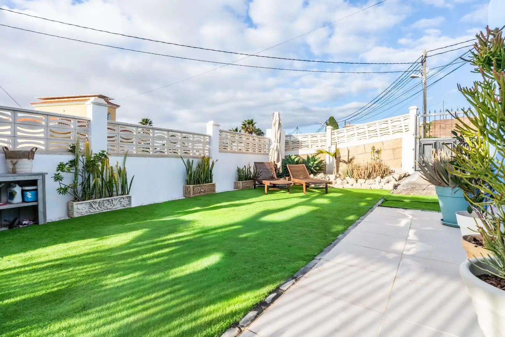 Jardín de Casa o chalet en venta en Granadilla de Abona con Jardín privado, Terraza y Trastero