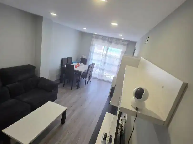 Wohnzimmer von Wohnung zur Miete in Gandia mit Klimaanlage, Schwimmbad und Möbliert
